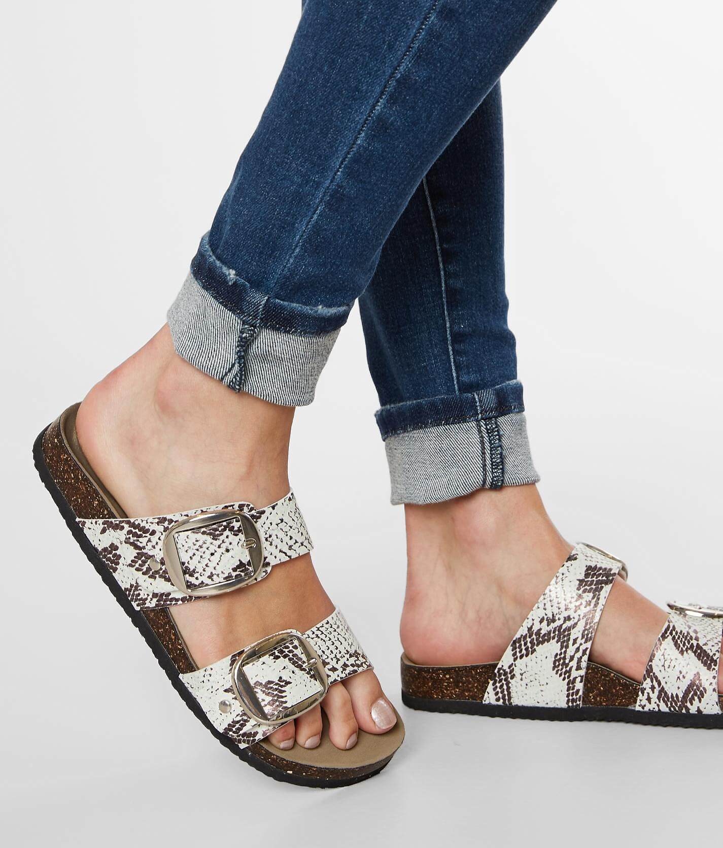 madden girl snakeskin sandals
