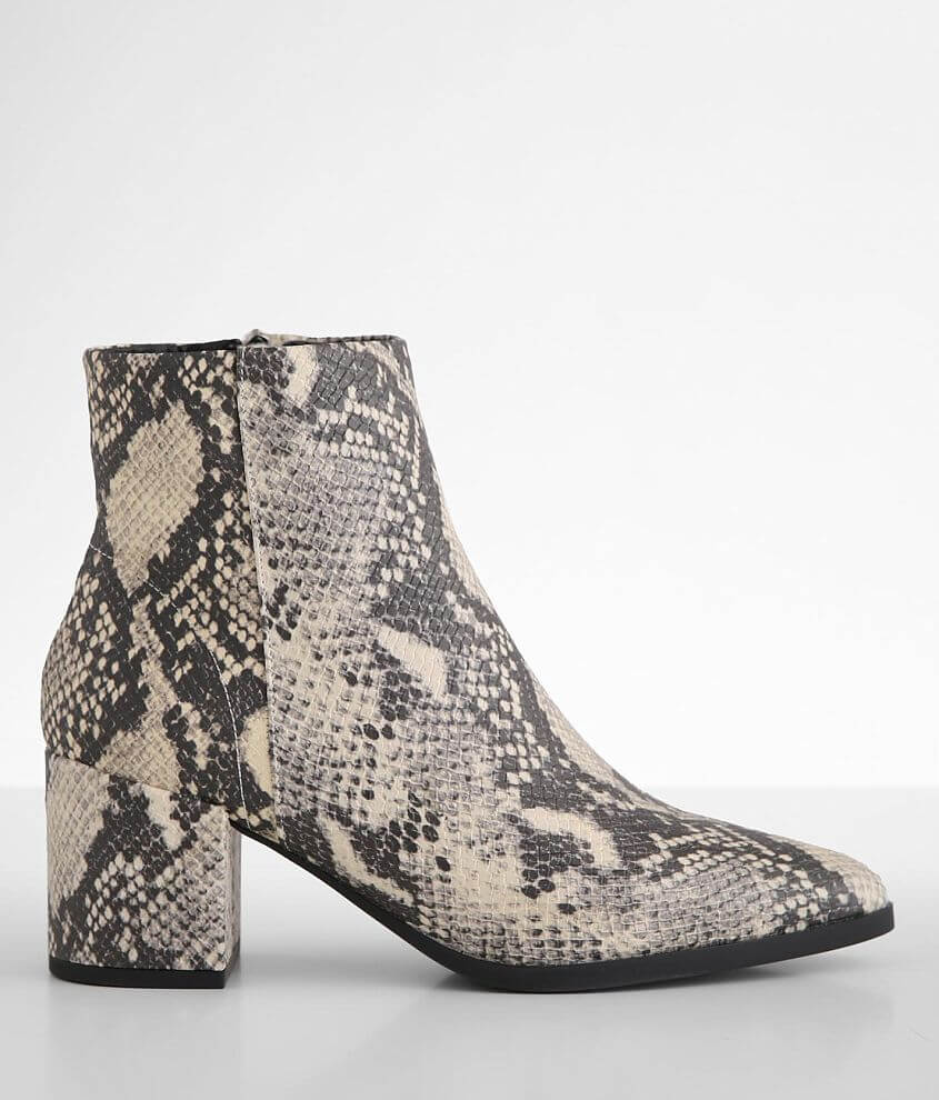 Dafnii Snake Print Ankle Boot