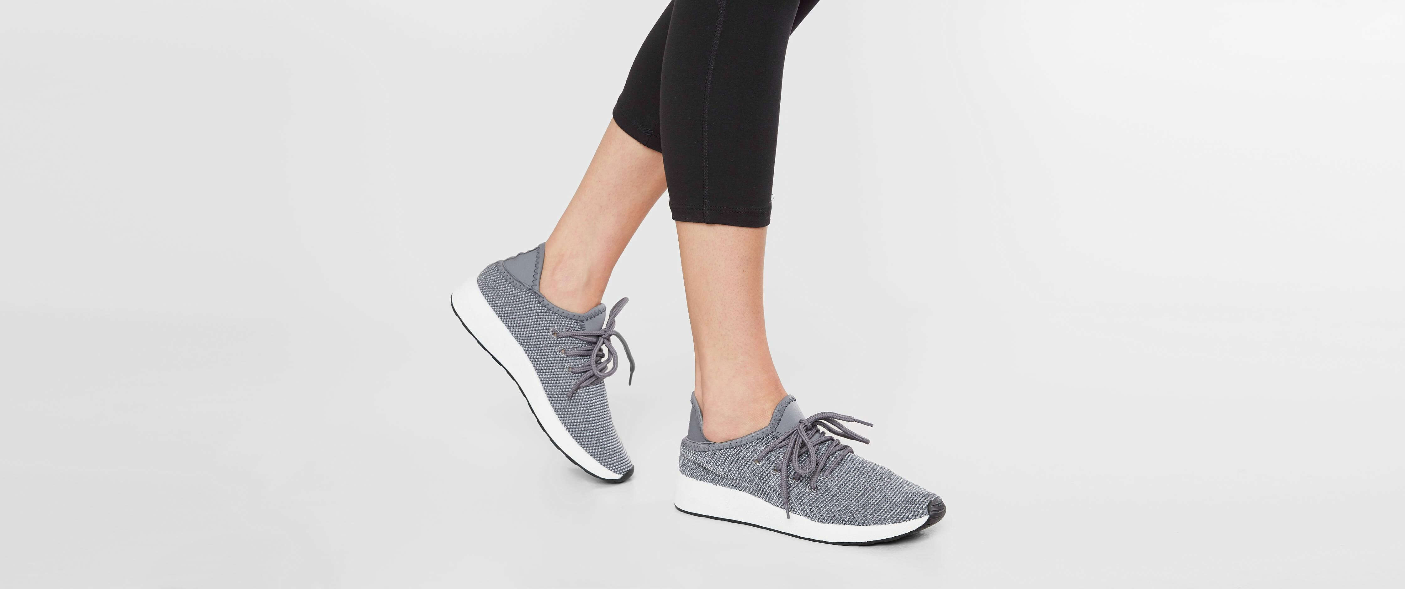 Madden Girl Iconic Shoe Women's Shoes in Grey Buckle