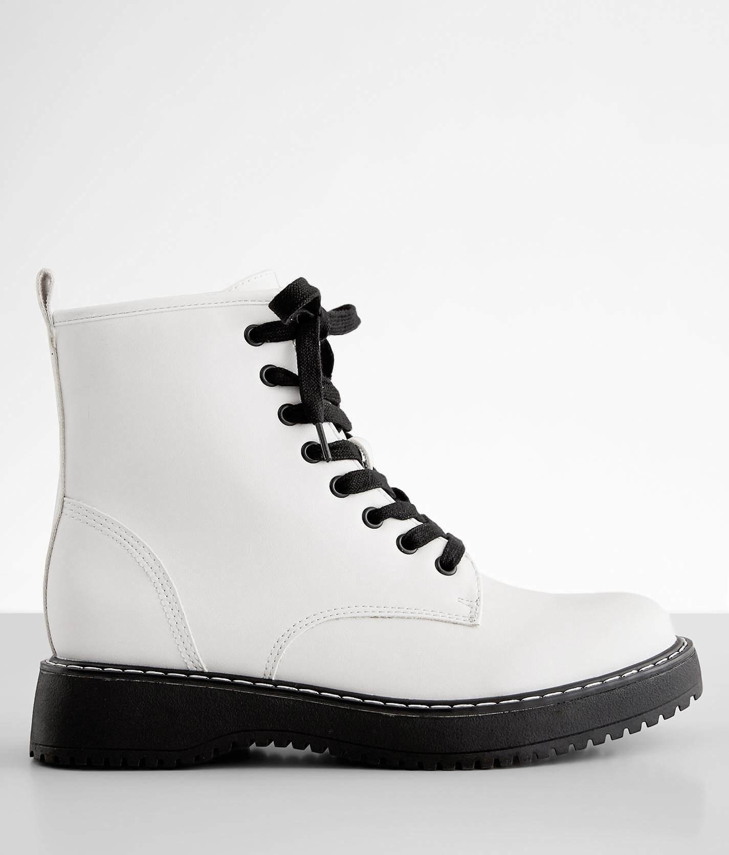 madden girl kurrt lace up booties