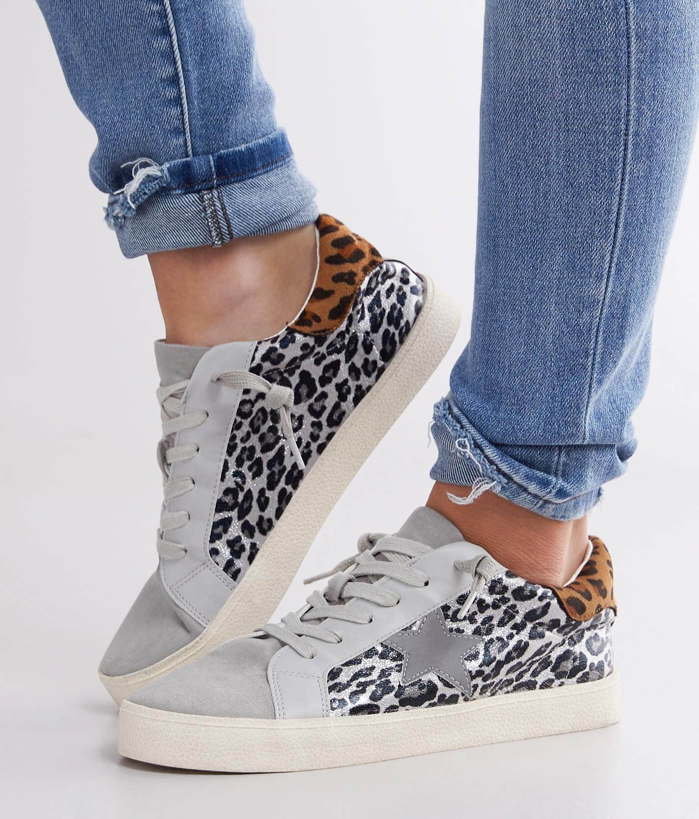 girls leopard sneakers