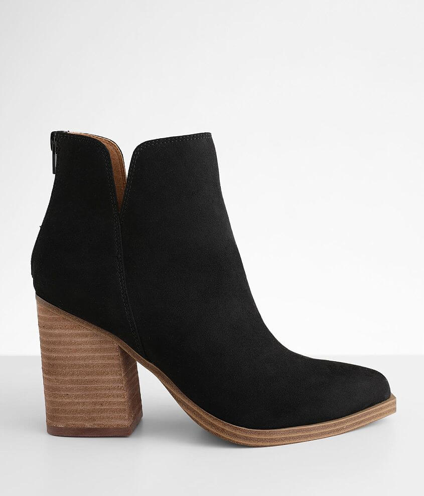 Madden girl store black suede booties