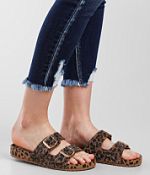 Madden Girl Teddy Rhinestone Sandal Women's Shoes in Cognac