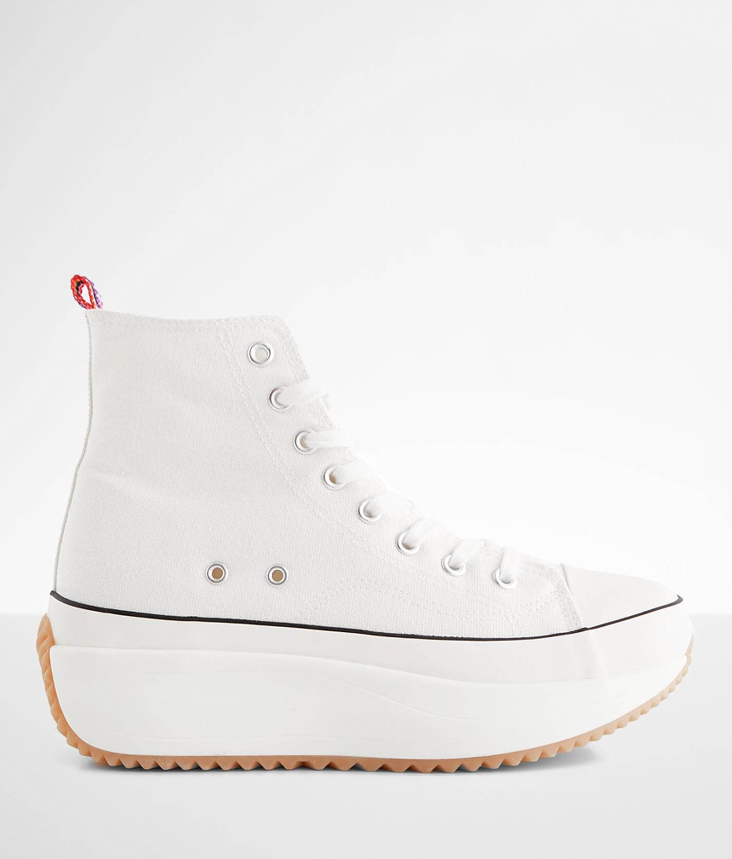 madden girl white platform sneakers