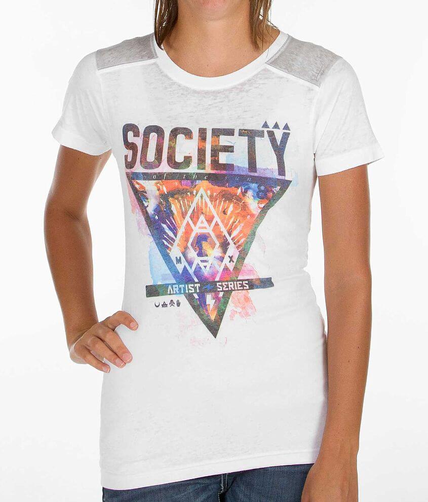 Society Feather T-Shirt front view