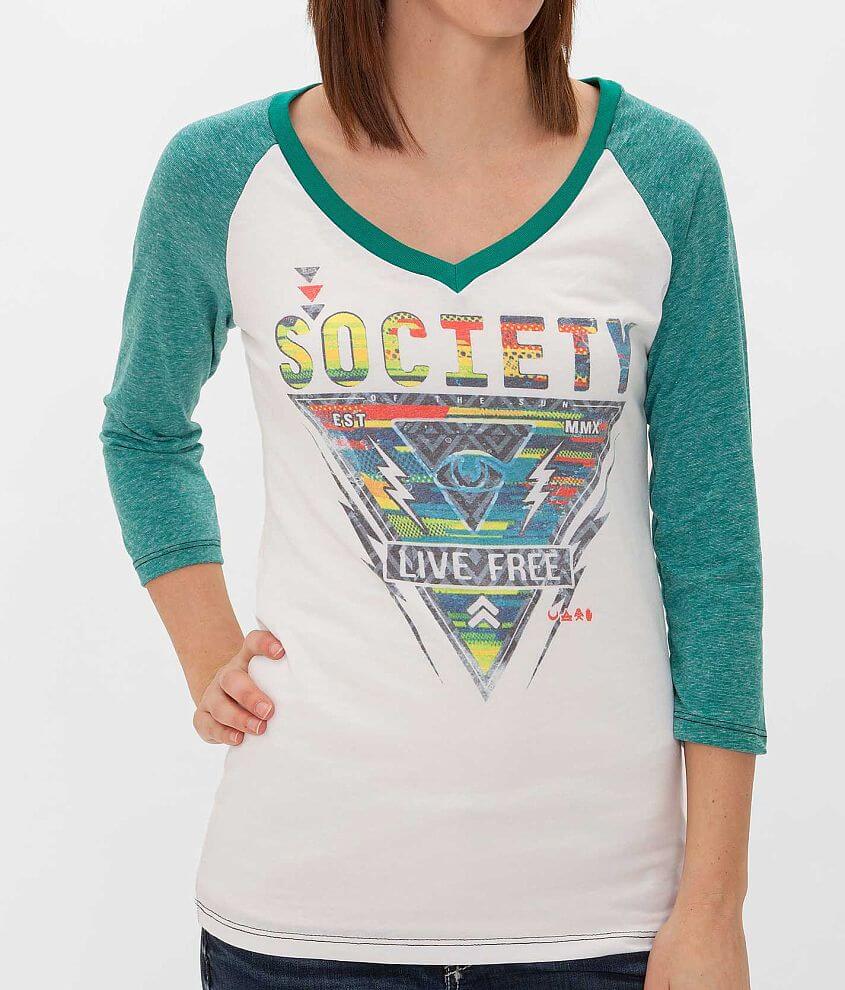 Society Triple T-Shirt front view