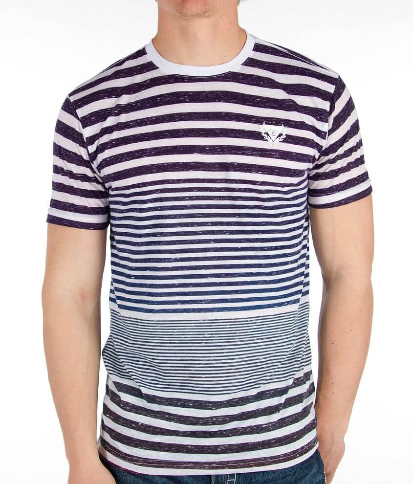 Society Memory Stripe T-Shirt front view