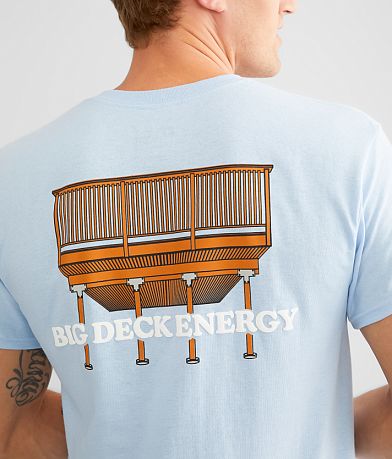middle class fancy Big Deck Energy T-Shirt BACK