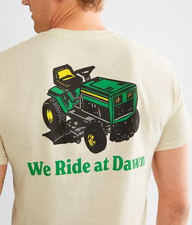 middle class fancy We Ride At Dawn T-Shirt BACK