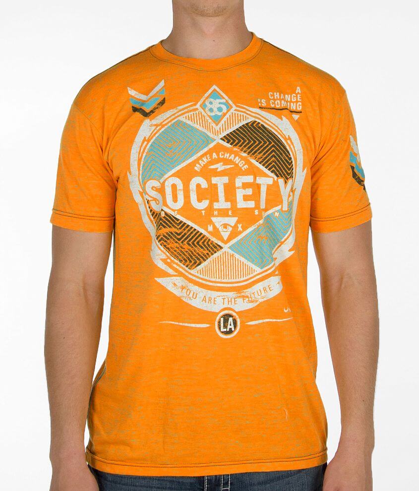 Society Futuristic T-Shirt front view