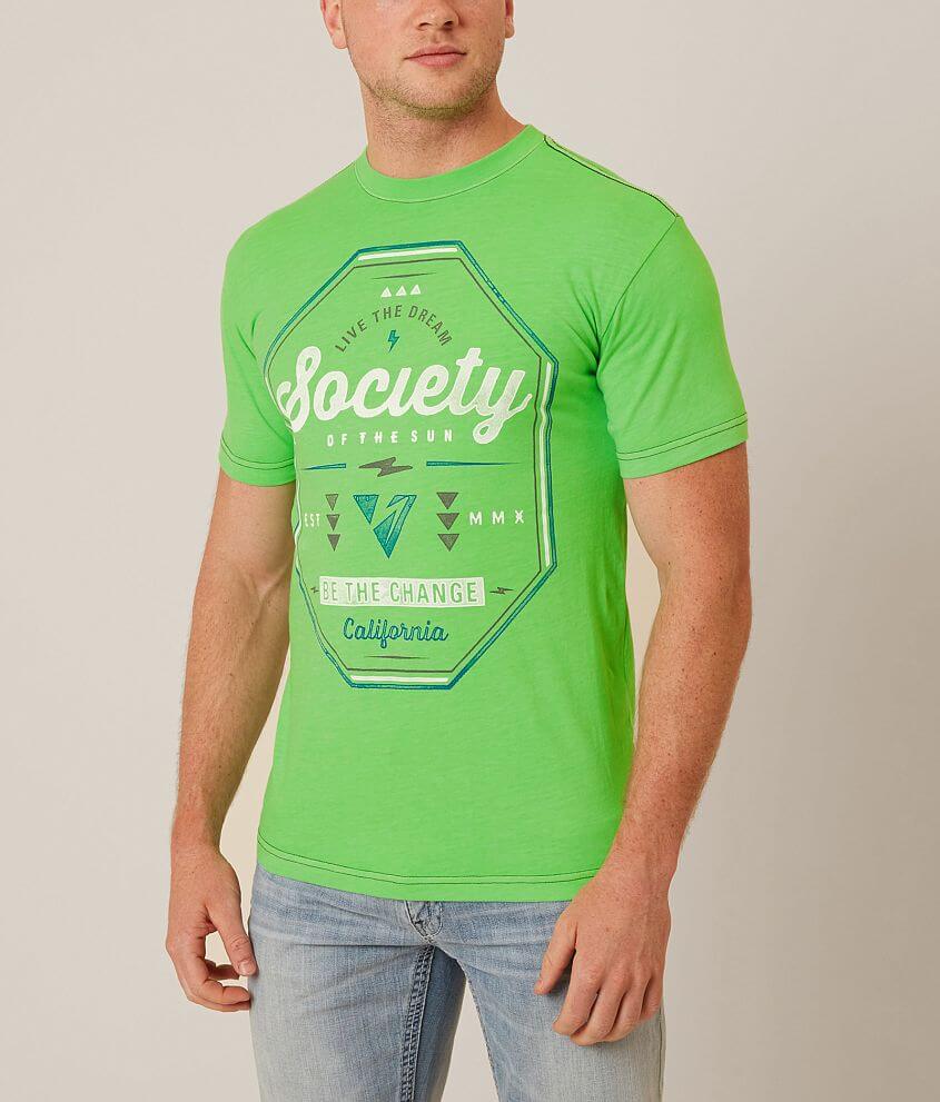 Society Crooked T-Shirt front view