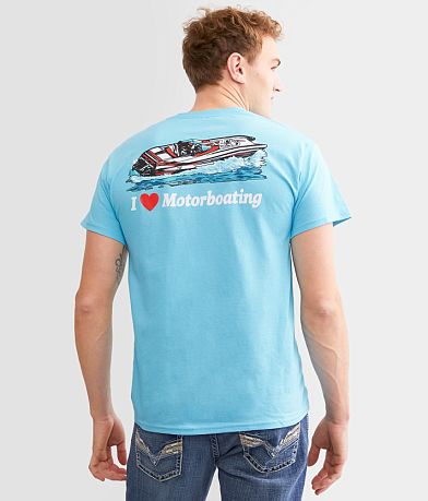 middle class fancy Motorboating T-Shirt BACK