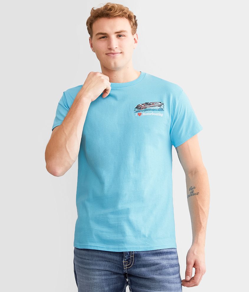 motorboating men's shirt