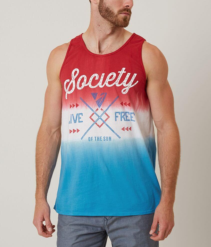 Society Living Within Tank Top front view