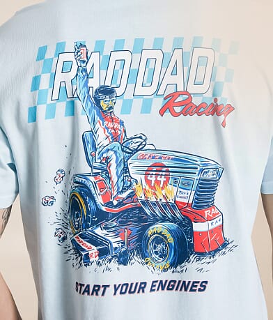 Rad Dad Rad Racing T-Shirt back view