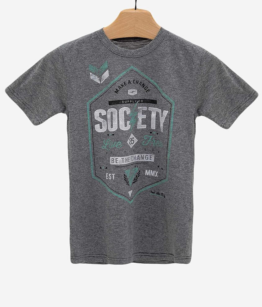 Boys - Society Next Day T-Shirt front view