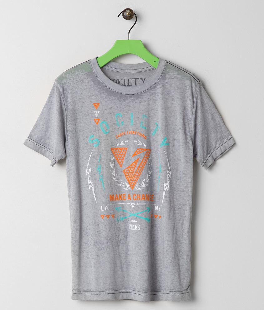Boys - Society Exclaim T-Shirt front view