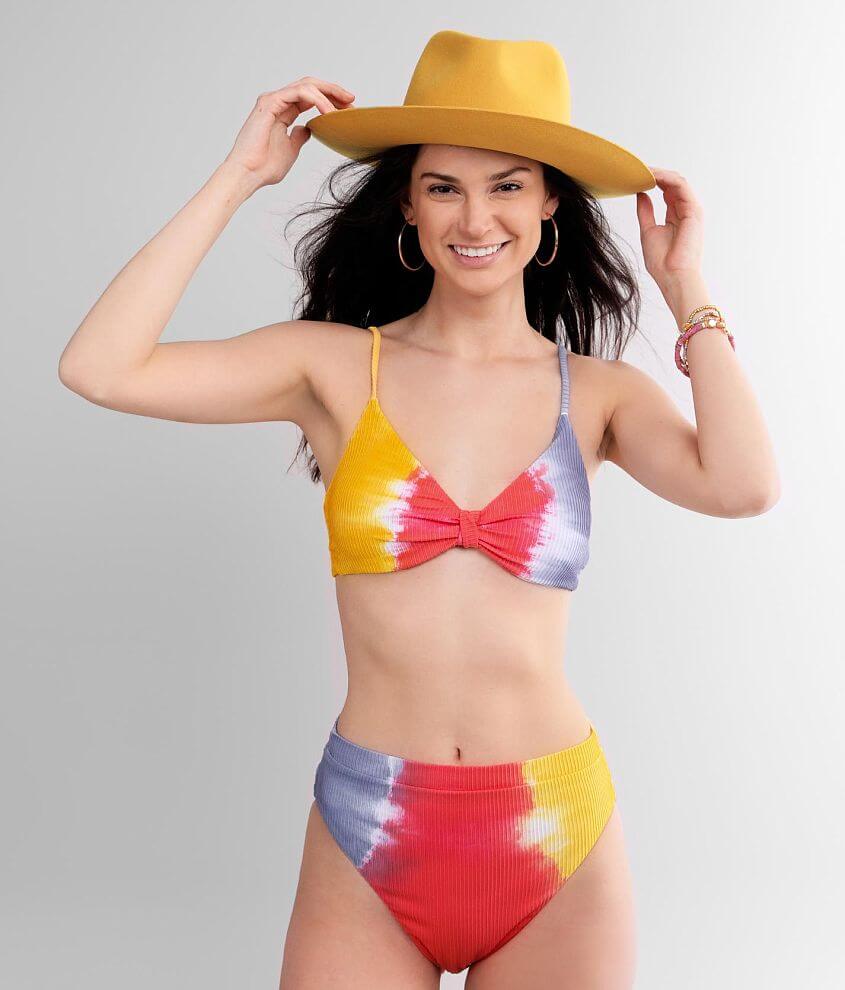 SOLUNA Tie Dye Swim Top - Women's Swimwear in Creamsicle | Buckle