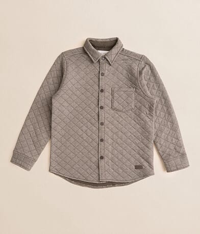 Outpost Makers Boys - Quilted Shirt front view