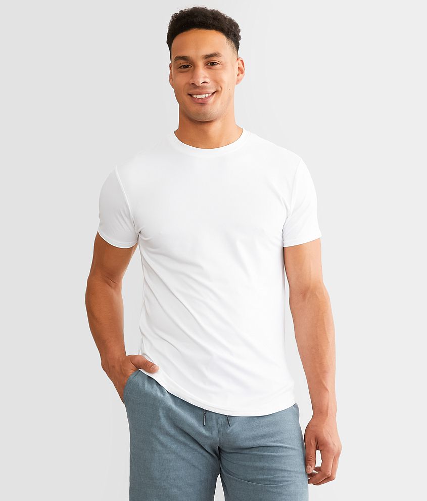 BKE Dom Prima Performance T-Shirt - Men's T-Shirts in White | Buckle