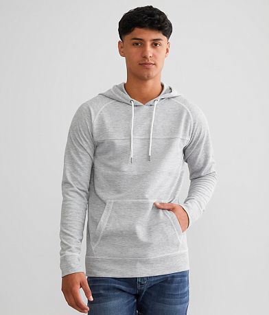 BKE JJ Pieced Thermal Hoodie front view