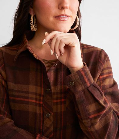 BKE Plaid Flannel Shirt MISC_DETAIL_1