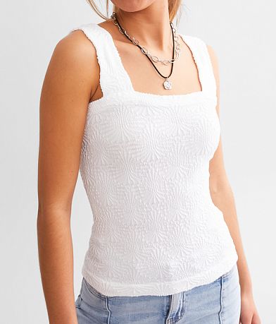 BKE core Textured Tank Top misc detail 1 view