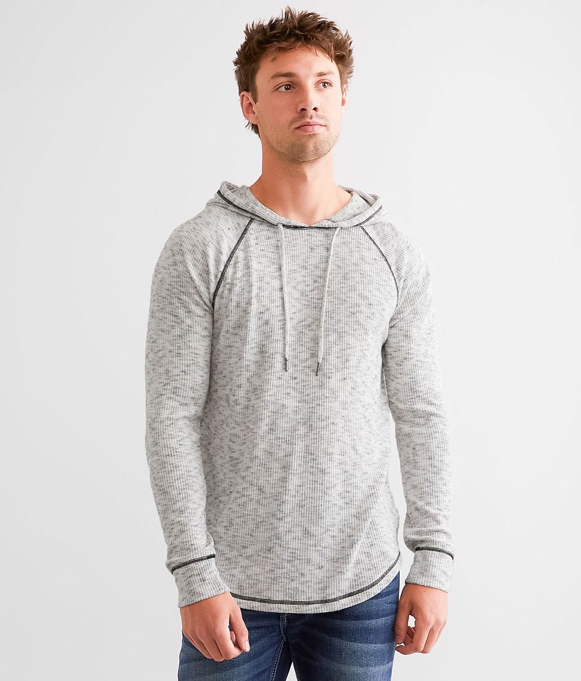 BKE Landau Marled Hoodie front view