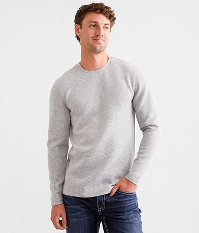 BKE Chaki Performance Pullover front view