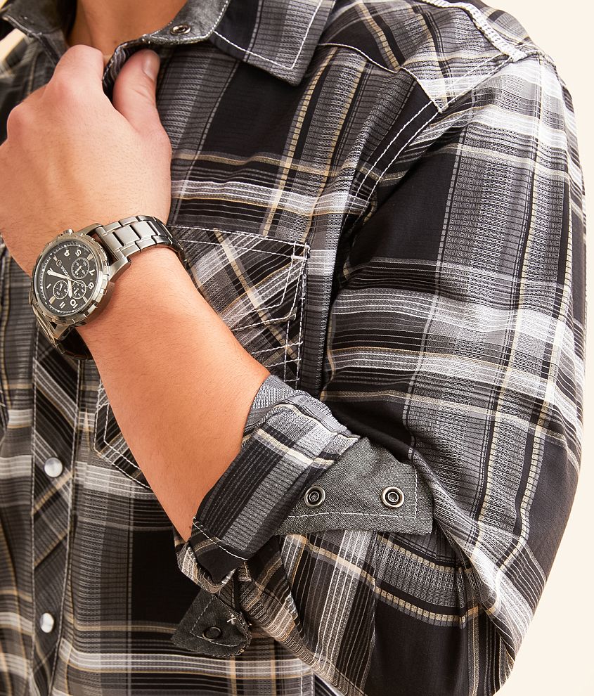 Plaid Athletic Shirt