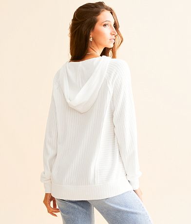 BKE Ribbed Hoodie BACK