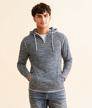 BKE Emery Quarter Zip Hoodie front view