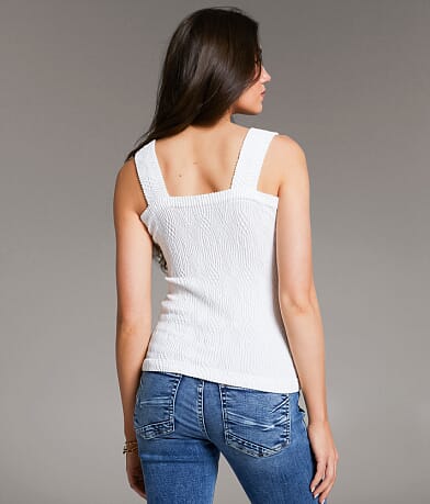 BKE core Textured Tank Top BACK
