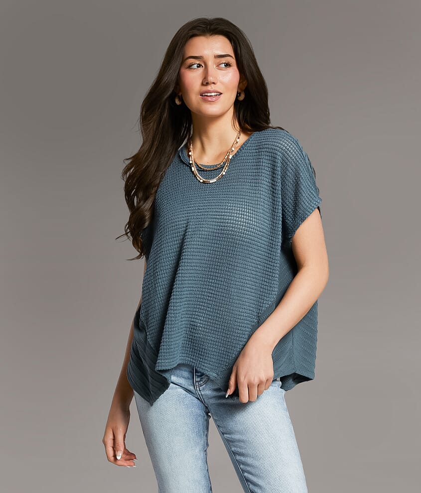 Textured Dolman Top - thumbnail 2