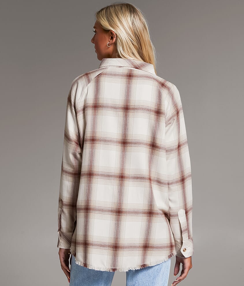 Boyfriend Plaid Shirt - thumbnail 3