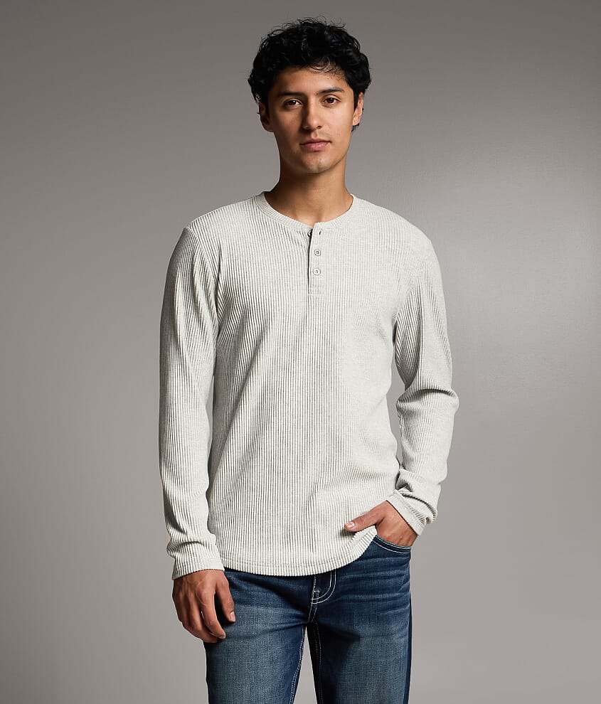 Ribbed Henley