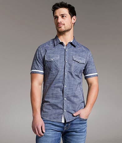 BKE Lines Tailored Shirt front view