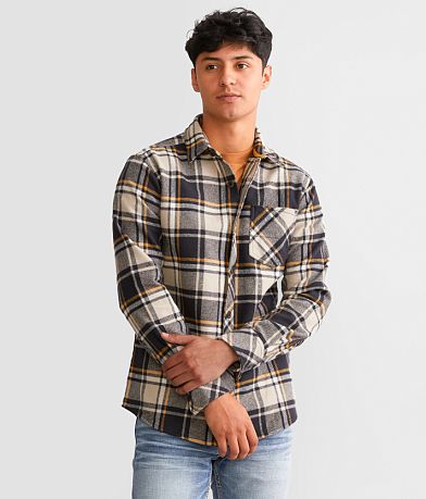 Departwest Plaid Flannel Shirt front view