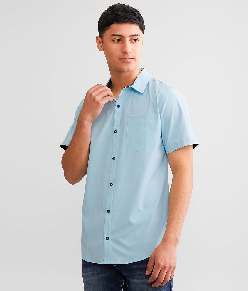 Departwest Solid Performance Stretch Shirt