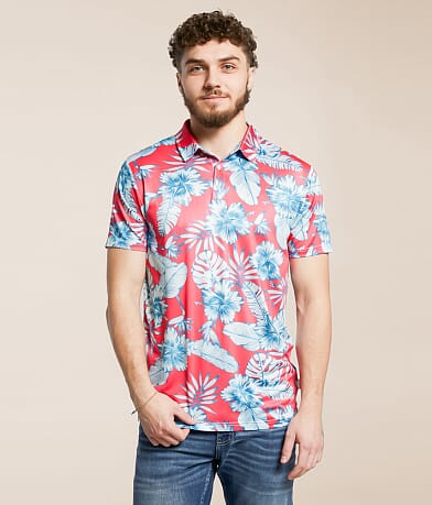 Departwest Matis Performance Polo front view