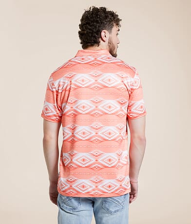 Departwest Kelvin Performance Polo back view