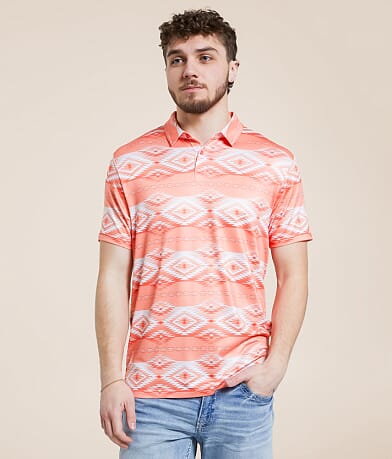 Departwest Kelvin Performance Polo front view