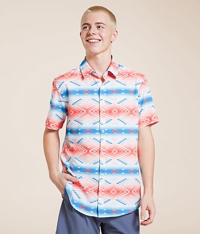 Departwest Southwest Athletic Performance Stretch Shirt front view