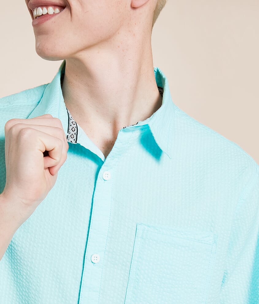 Seersucker Athletic Shirt