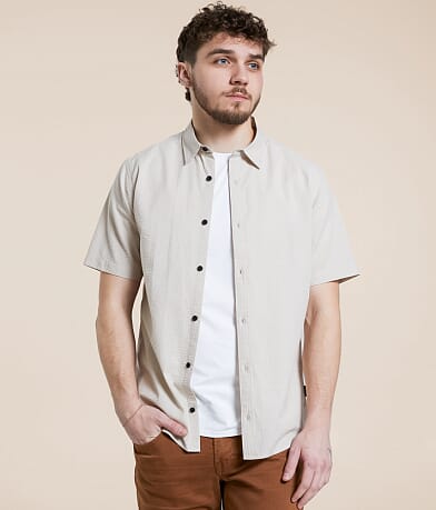 Departwest Seersucker Athletic Shirt front view