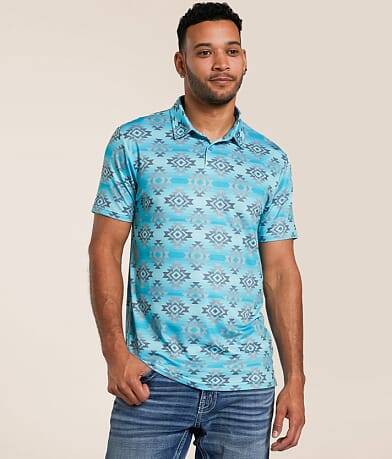 Departwest Lansdale Performance Polo front view