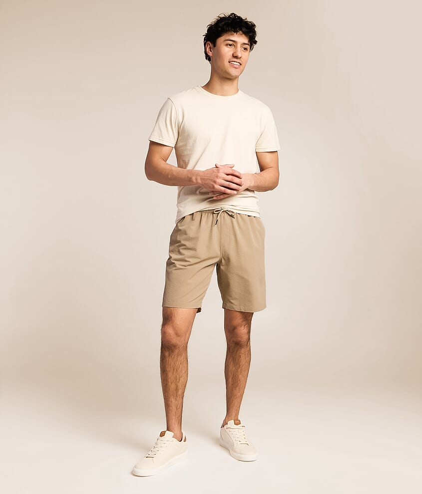 Textured Hybrid Short