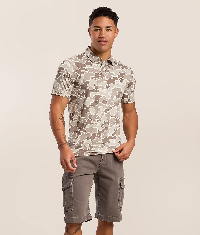 Funk Lagoon Camo Polo - Men's Polos in Camoflauge | Buckle