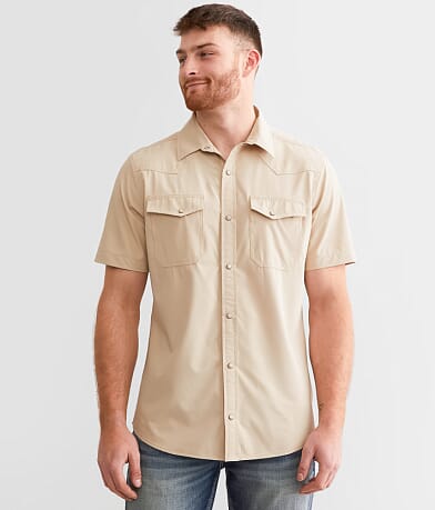 Gentry County Ripstop Athletic Performance Stretch Shirt front view