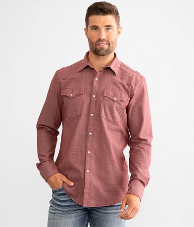 Gentry County Textured Athletic Shirt front view